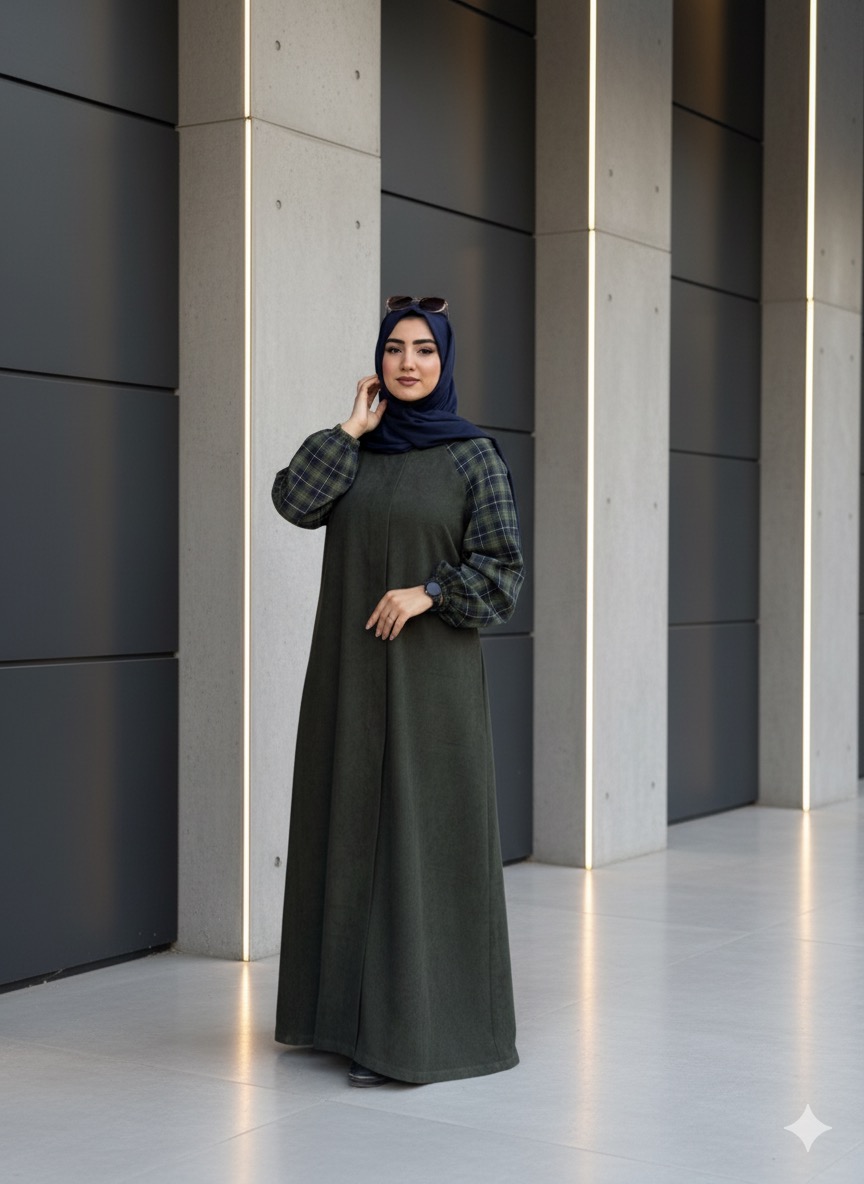 مانتو عبایی کیانا