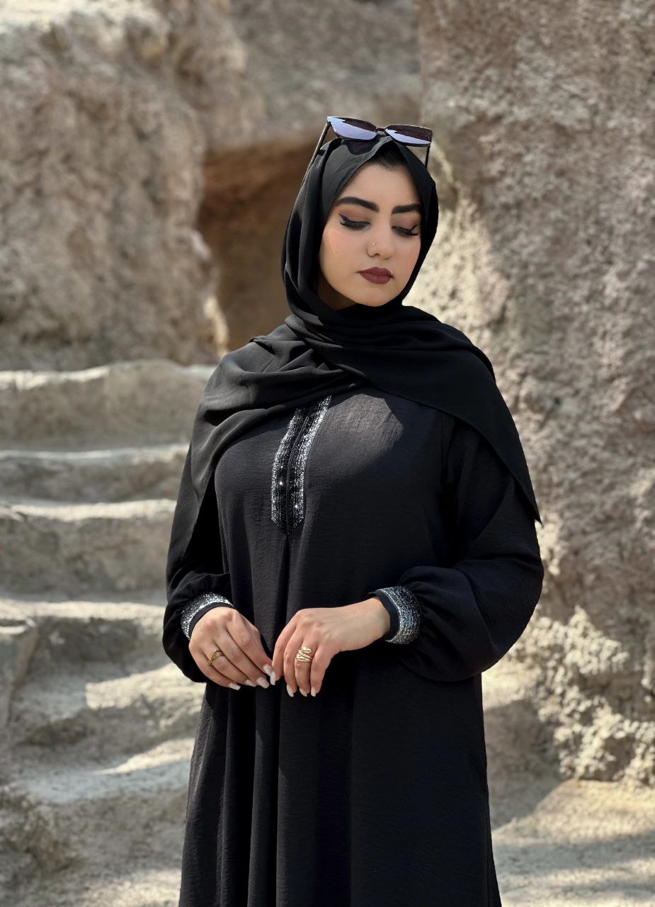 آستین  مانتو عبای زنانه صدف