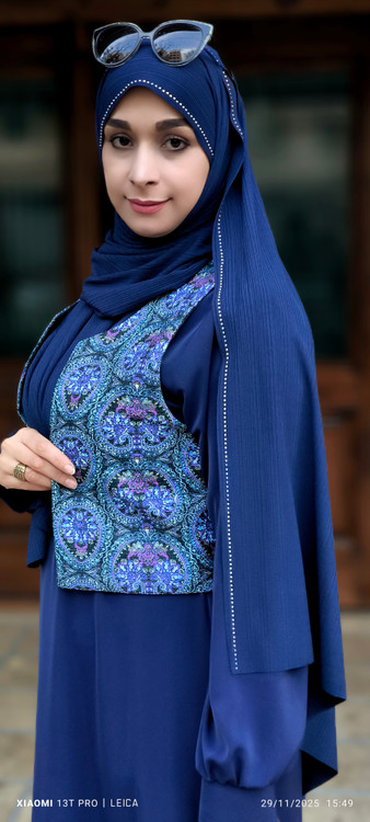 پیراهن سه تیکه ی ارغوان